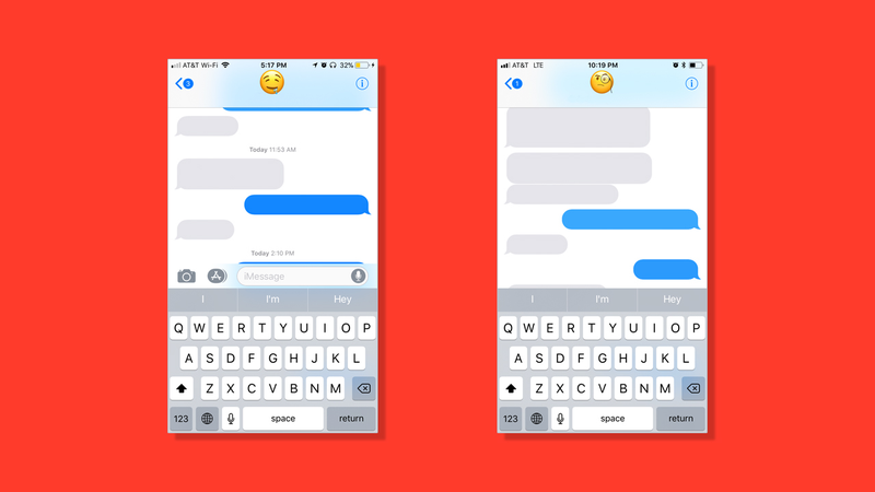 I removed the text from my messages because it’s none of your business.